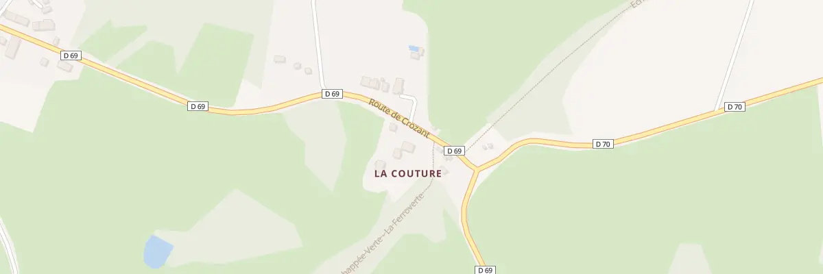 Plan du 16 Rte de Crozant-La Maisonnette à Saint-Sébastien