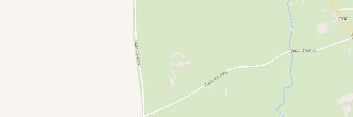 Plan du 9 Rte d’Aulnoy à Saint-Riquier-en-Rivière