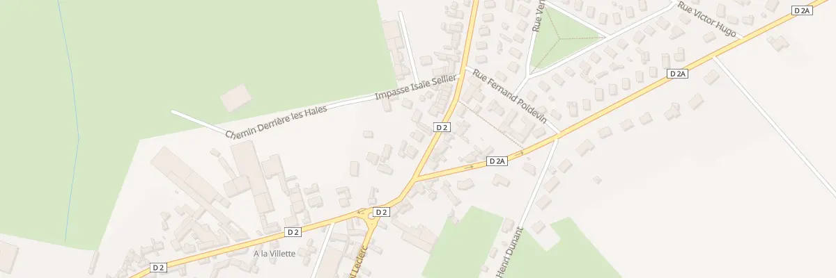 Plan du 95 Rue Isaïe Sellier à Friville-Escarbotin