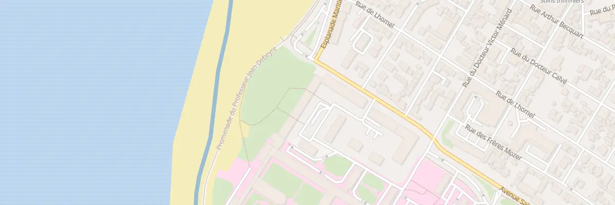 Plan du 8 Av Saint Exupéry à Berck