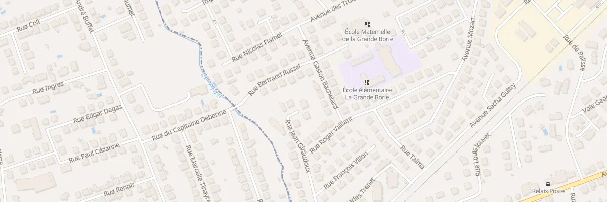 Plan du 14 Rue Jean Giraudoux à Malemort