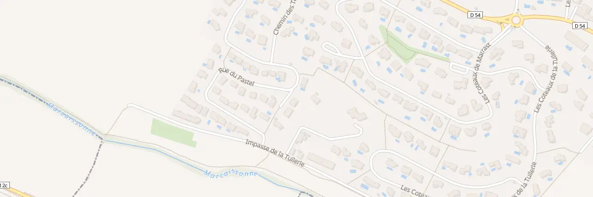 Plan du 18 Rue du Pastel à Lauzerville