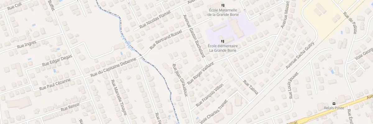 Plan du 12 Rue Jean Giraudoux à Malemort