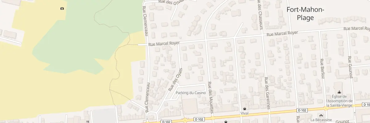 Plan du 142 Rue des Oyats à Fort-Mahon-Plage