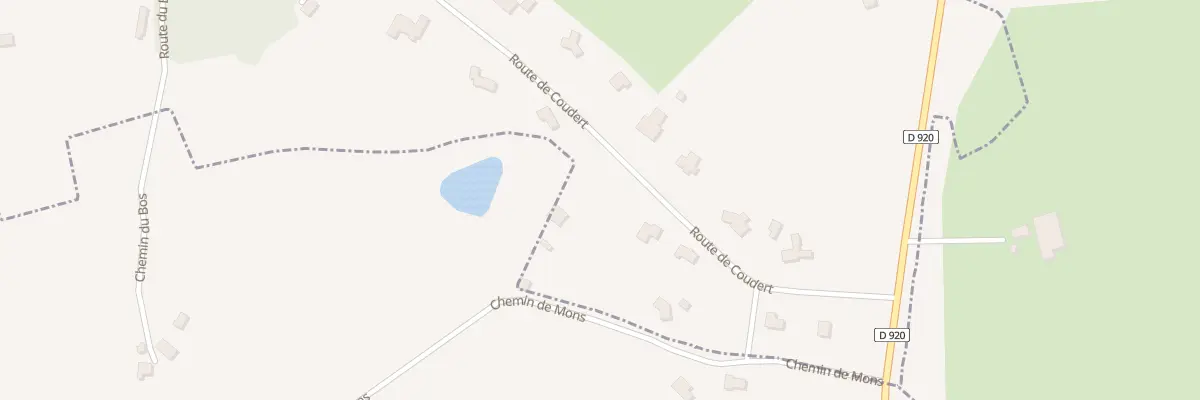 Plan du 2534 Rte de Coudert à Sadroc