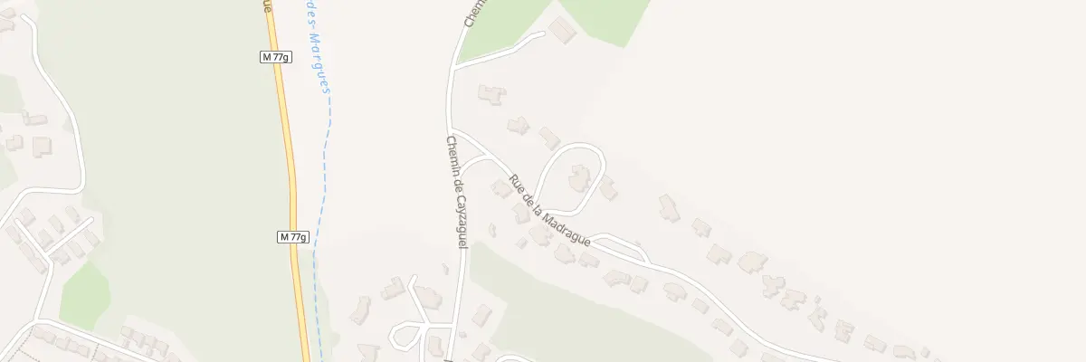 Plan du 7 Rue La Madrague à Beaupuy