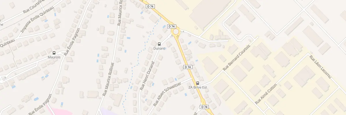 Plan du 52 Rue Daniel De Cosnac à Brive-la-Gaillarde