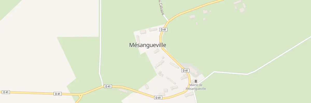 Plan du 487 Rue du Bourg à Mésangueville