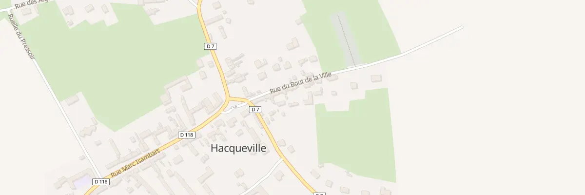 Plan du 5 Rue du Bout de la Ville à Hacqueville