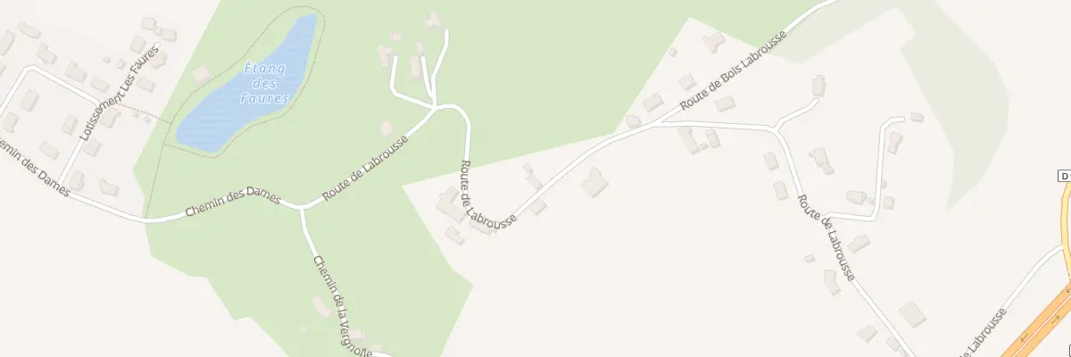 Plan du 5 Rte De Labrousse à Sadroc