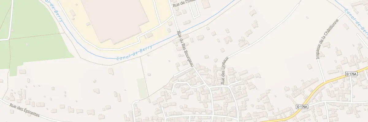 Plan du 21A Rue du Bas Bourgeau à Selles-sur-Cher