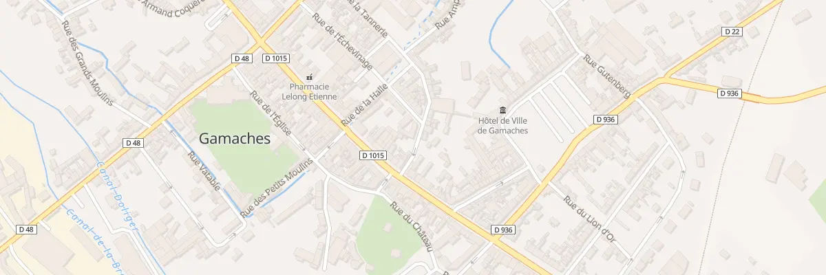 Plan du 5 Rue du Doc Roux à Gamaches