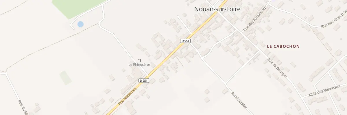 Plan du 83 Rue Nationale à Saint-Laurent-Nouan