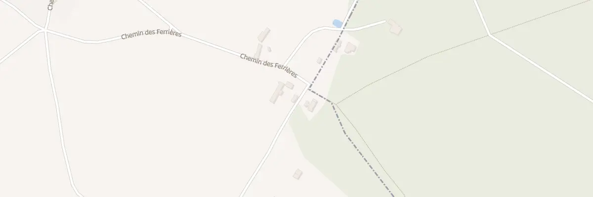 Plan du 1 Che des Ferrières à La Villeneuve-en-Chevrie