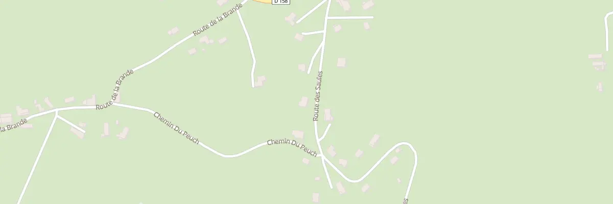 Plan du 234 Rte Des Saules à Jugeals-Nazareth