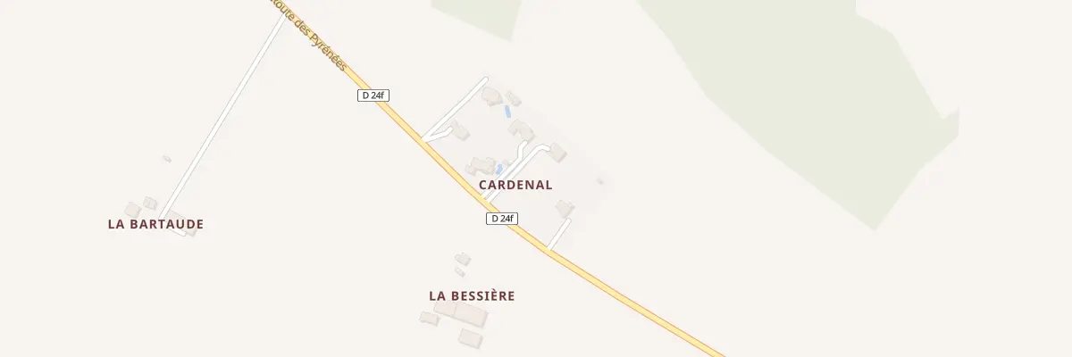 Plan du 9 Cardenal à Belbèze-de-Lauragais