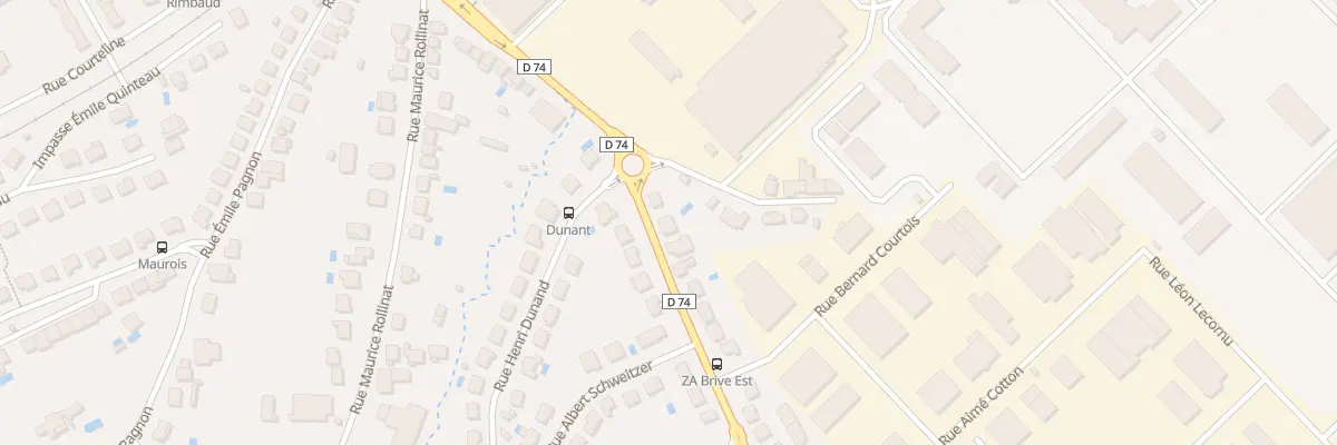 Plan du 25 Rue Daniel De Cosnac à Brive-la-Gaillarde