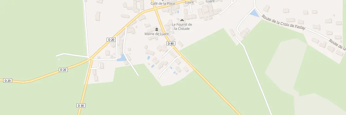 Plan du 10B Rue du 11 Novembre 1918 à Luant