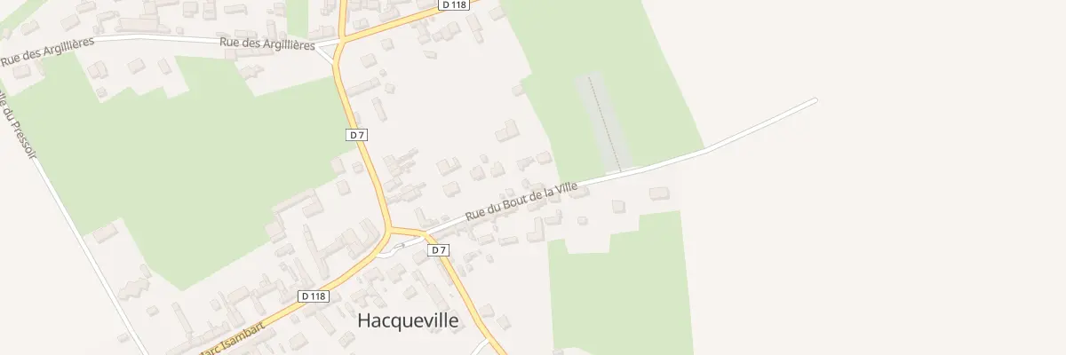 Plan du 4 Rue du Bout de la Ville à Hacqueville