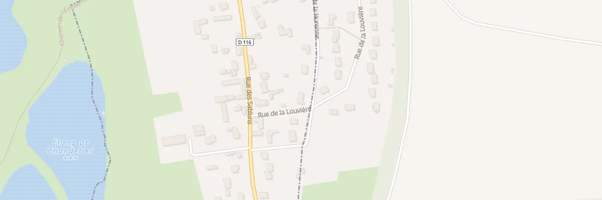 Plan du 5 Rue de la Louviere à Villiers-le-Morhier