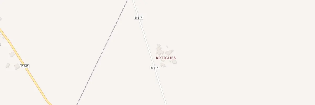 Plan du 1 Artigues à Cos