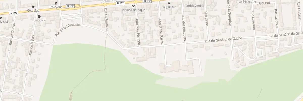 Plan du 103 Rue Pasteur à Fort-Mahon-Plage