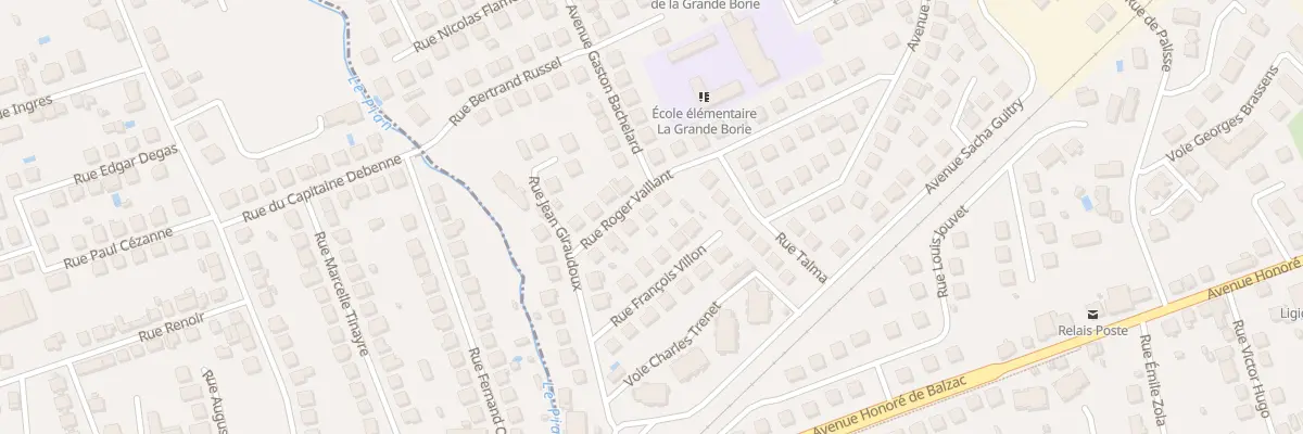 Plan du 8 Rue Roger Vaillant à Saint-Pantaléon-de-Larche