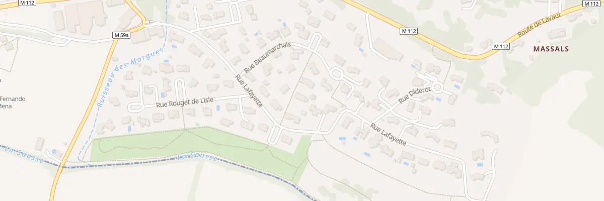 Plan du 11 Rue Lafayette à Beaupuy