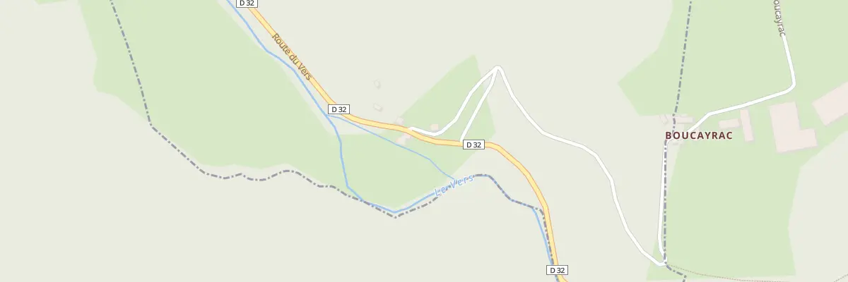 Plan du 5053 Boucayrac aux Pechs du Vers