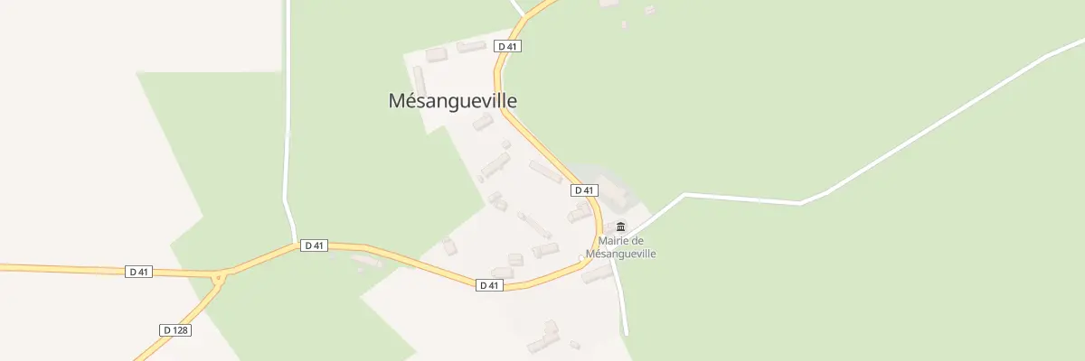 Plan du 5065 Mesangueville à Mésangueville