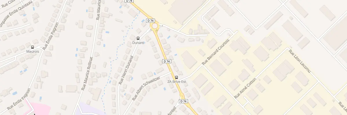 Plan du 29B Rue Daniel De Cosnac à Brive-la-Gaillarde
