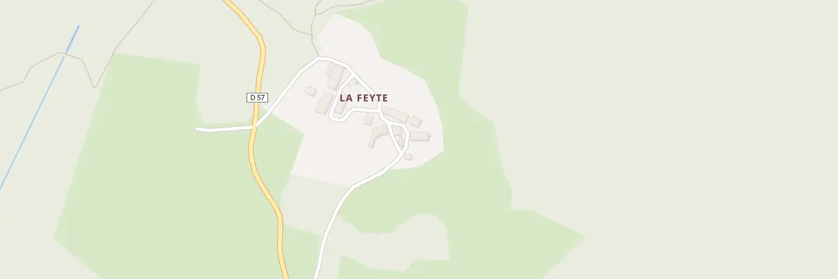 Plan du 5 La Feyte à Saint-Goussaud