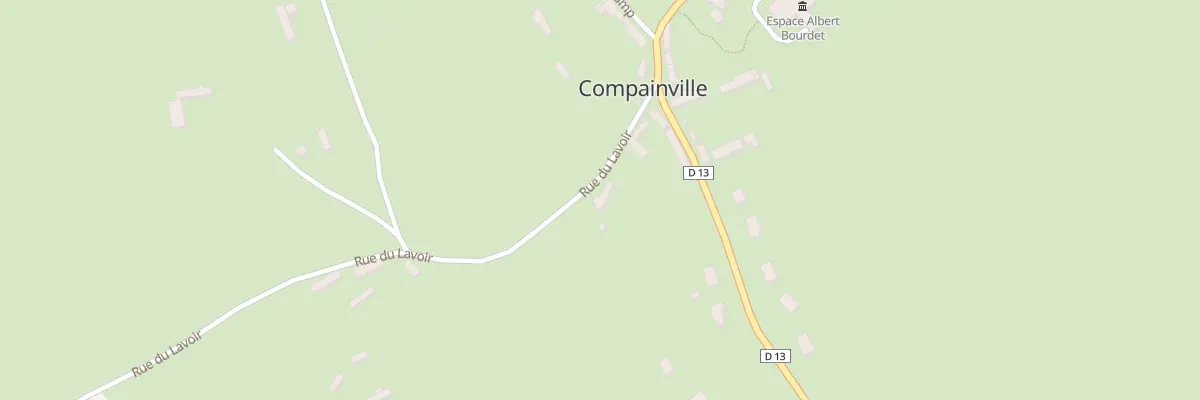 Plan du 1 Rte de la Fontaine à Compainville