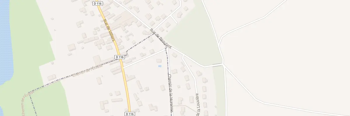Plan du 27 Rue de la Louviére à Coulombs