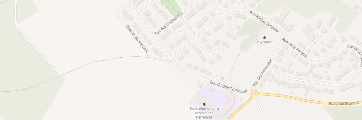 Plan du 15 Rue Michel Delattre à Pierres