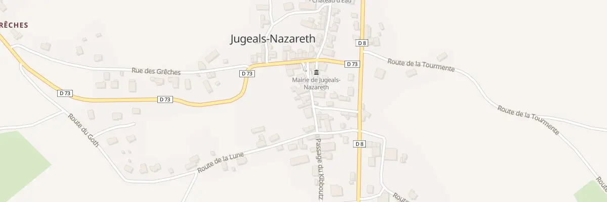 Plan du 6 Rue De L Ancienne Forge à Jugeals-Nazareth
