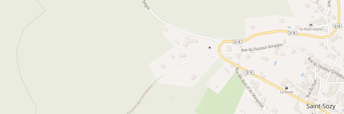 Plan du 123 Che des Combelles à Saint-Sozy
