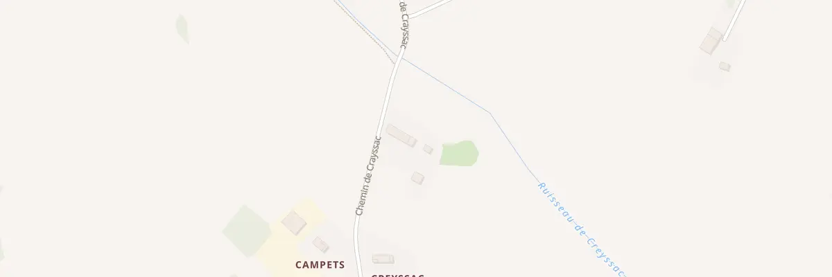 Plan du 23 Che de Crayssac à Paulhac
