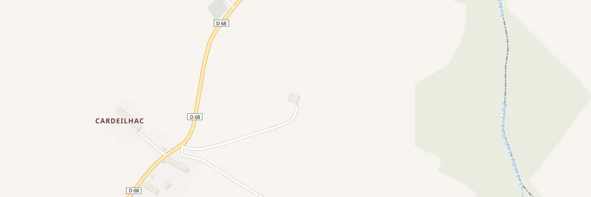 Plan du 5 En Darde à Belbèze-de-Lauragais