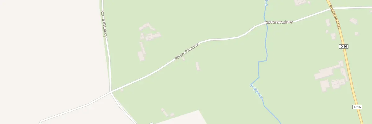 Plan du 6 Rte d’Aulnoy à Saint-Riquier-en-Rivière