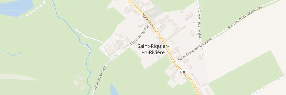 Plan du 1 Rte des Moulins à Saint-Riquier-en-Rivière