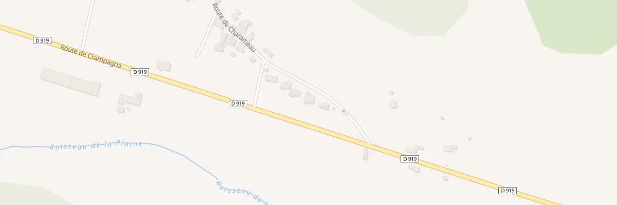 Plan du 135 Goute et Jordy à Loubens