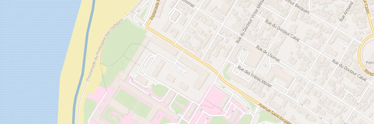 Plan du 12 Av Saint Exupéry à Berck