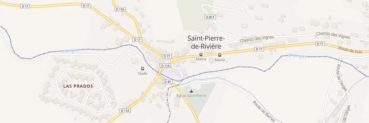 Plan du 4 Rte de Foix à Saint-Pierre-de-Rivière