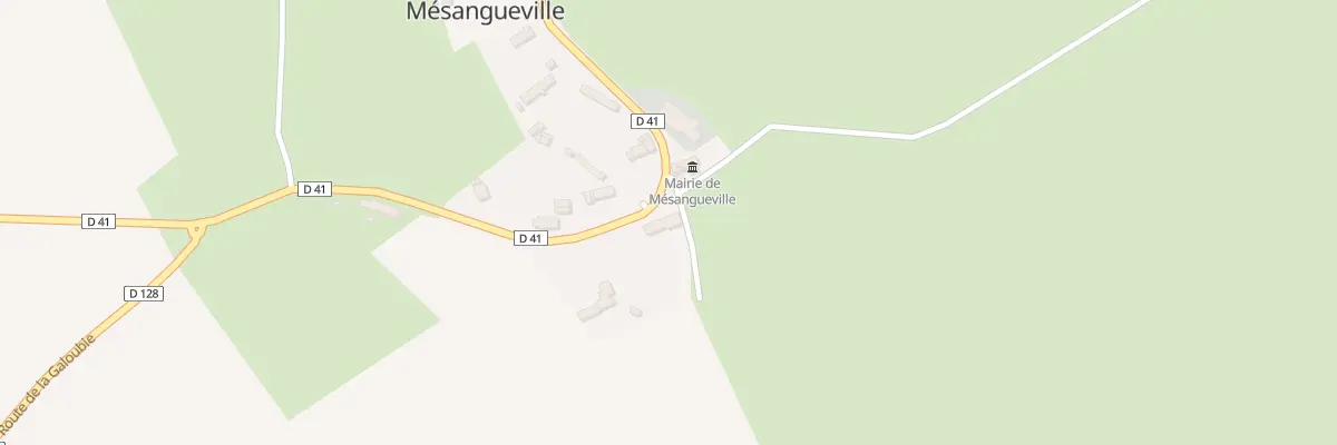 Plan du 322 Rue du Bourg à Mésangueville
