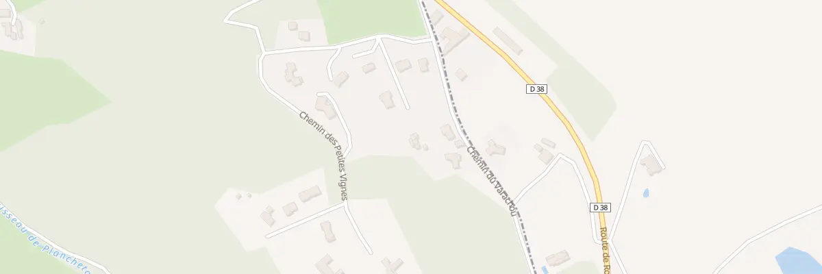 Plan du 9004 Che Des Petites Vignes à Brive-la-Gaillarde