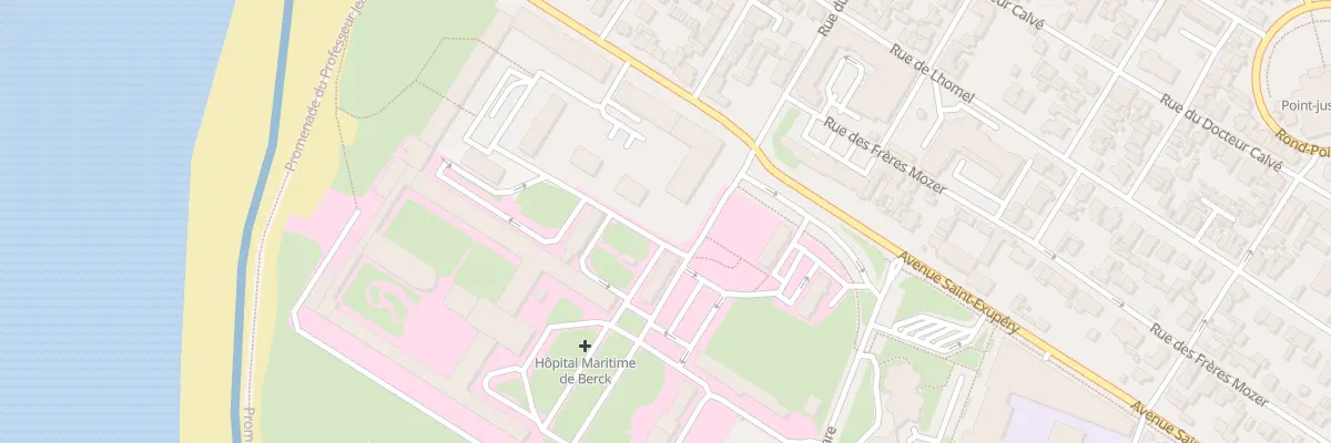 Plan du 2 Av Saint Exupéry à Berck