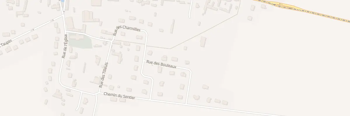 Plan du 10 Rue des Bouleaux au Thil