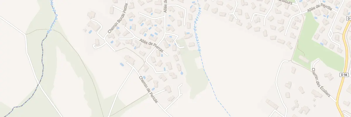 Plan du 126 All de Pierras à Auzielle