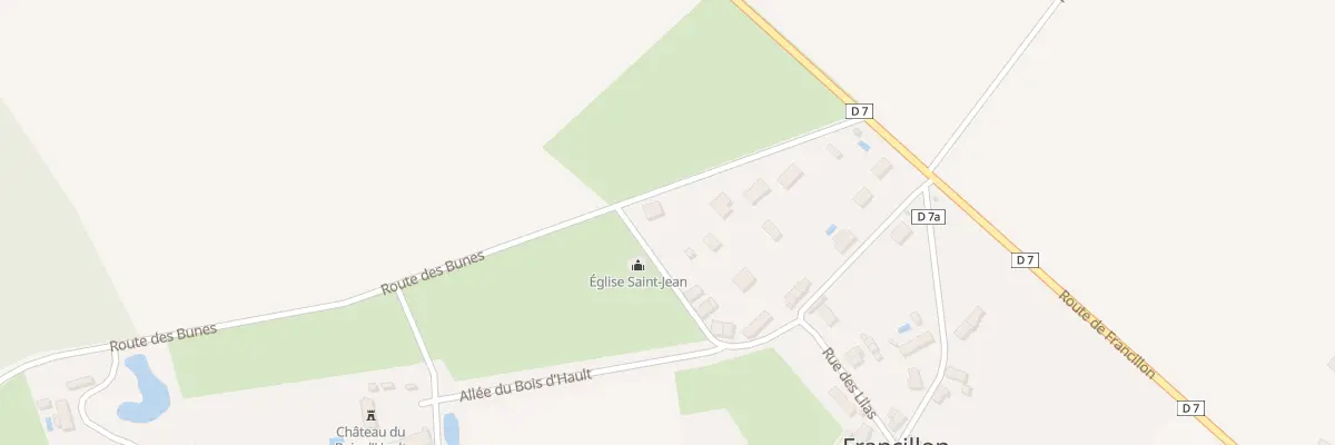 Plan du 24 Rue des Violettes à Francillon